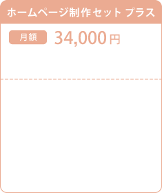 ホームページ制作セットプラス