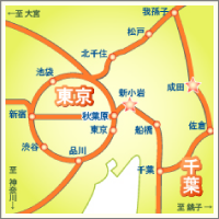 自宅でサロン所在地マップ